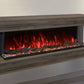 Modern Flames Landscape Pro 82'' Studio Suite Wall Mount Mantel Package | Driftwood Grey