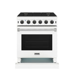 Thor Kitchen 30 Inch L-Series Professional Liquid Propane Range in White