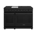 Thor Kitchen 48 Inch L-Series Professional Liquid Propane Range in Black