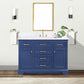 Design Element Milano 48" Single Sink Vanity - Blue ML-48-BLU