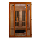 Golden Designs Maxxus 2-Person Low EMF Under 8MG FAR Infrared Sauna Canadian Hemlock - MX-J206-02S