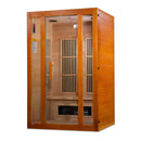 Golden Designs Maxxus 2-Person Low EMF Under 8MG FAR Infrared Sauna Canadian Hemlock - MX-J206-02S