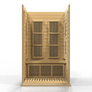 Golden Designs Maxxus 2-Person Near Zero EMF Under 2MG FAR Infrared Sauna Canadian Hemlock - MX-K206-01-ZF