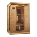Golden Designs Maxxus 2-Person Near Zero EMF Under 2MG FAR Infrared Sauna Canadian Hemlock - MX-K206-01-ZF