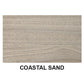 Modern Flames Allwood Fireplace Media Wall in Coastal Sand | 60'' Orion Slim Heliovision Electric Fireplace