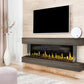 Modern Flames Orion Multi 73'' Electric Fireplace Wall Mount Studio Suite | Driftwood Gray