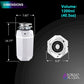 FORNO Acqua BrightDiamond 1HP Super Quiet Garbage Disposal Corded with Motion Sensor Cabinet Light & Pre-Wired Air Switch