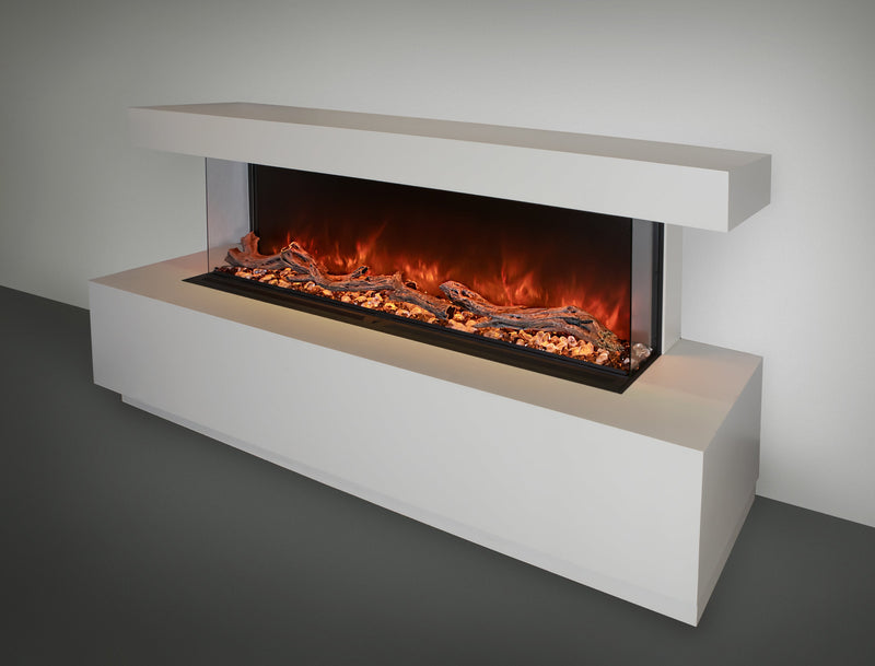 Modern Flames Landscape Pro Multi 80-inch 3-Sided / 2-Sided Built In Electric Fireplace