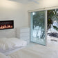 Modern Flames Orion Slim 100" Heliovision Virtual Recessed / Wall Mount Electric Fireplace