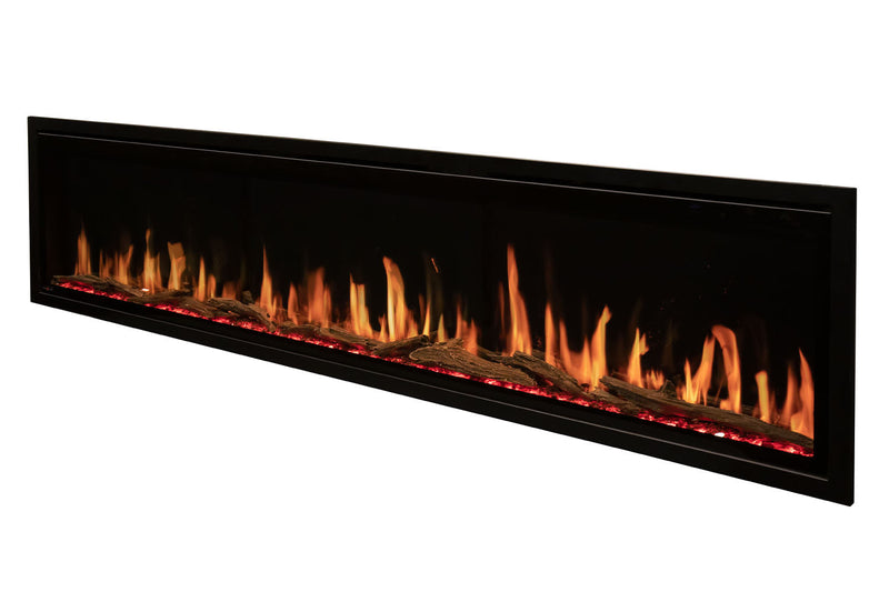 Modern Flames Orion Slim 60" Heliovision Virtual Recessed / Wall Mount Electric Fireplace