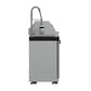 FORNO Bulnes Outdoor Kitchen 30-Inch BBQ 60,000 BTU, with Sear, Rotisserie Infrared Burners, 1.8 Cu.Ft. Beverage Center, & Black/White Countertops