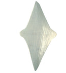 Meyda 6"W Metro Clear Mist Slumped Diamond Panel '113940
