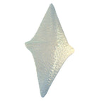 Meyda 6"W Metro Clear Granite Slumped Diamond Panel '113941