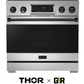 Gordon Ramsay by THOR Kitchen 36" 6.0 cu. ft. Professional Electric Range with Tilt Panel Touch Control, Self-Clean and Air Fry in Stainless Steel, RSE36