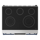 Gordon Ramsay by THOR Kitchen 36" 6.0 cu. ft. Professional Electric Range with Tilt Panel Touch Control, Self-Clean and Air Fry in Stainless Steel, RSE36