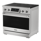 Gordon Ramsay by THOR Kitchen 36" 6.0 cu. ft. Professional Electric Range with Tilt Panel Touch Control, Self-Clean and Air Fry in Stainless Steel, RSE36