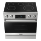 Gordon Ramsay by THOR Kitchen 36" 6.0 cu. ft. Professional Electric Range with Tilt Panel Touch Control, Self-Clean and Air Fry in Stainless Steel, RSE36