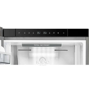 Forno 24" Bottom Freezer Refrigerator Left Swing - FFFFD1766-24LS