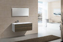KubeBath Fitto 48 in. Havana Oak Wall Mount Modern Bathroom Vanity - Single Sink, S1200SCO