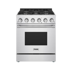 Thor Kitchen 30 Inch S Series Professional Freestanding Liquid Propane Range