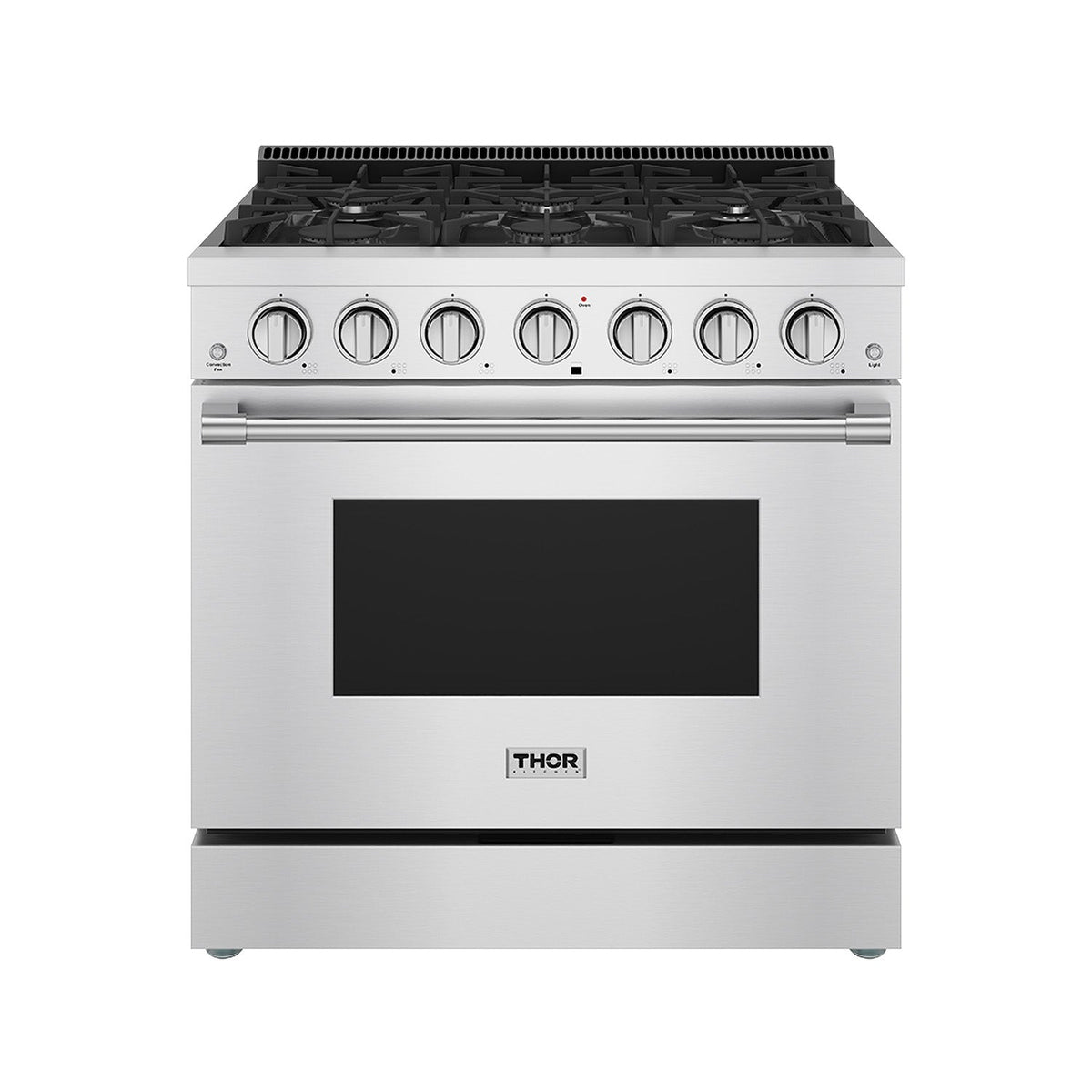 Thor Kitchen 36 Inch S Series Professional Freestanding Gas Range