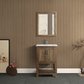 Design Element Austin 24" Single Sink Vanity - Walnut DEC4006-S