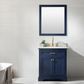 Design Element Milano 30" Single Sink Vanity - Blue ML-30-BLU