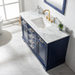 Design Element Milano 54" Single Sink Vanity - Blue ML-54-BLU
