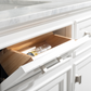 Design Element Milano 54" Single Sink Vanity - White ML-54-WT