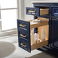 Design Element Milano 84" Double Sink Vanity - Blue ML-84-BLU