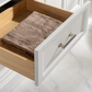 Design Element Milano 84" Double Sink Modular Vanity Set - White ML-84MC-WT