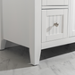 Design Element Burbank 54" Single Vanity - White BK-54-WT