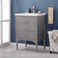 Design Element Mason 24" Single Sink Vanity - Gray S01-24-GY