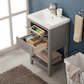 Design Element Cara 20" Single Sink Vanity - Gray S02-20-GY