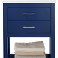 Design Element Cara 24" Single Sink Vanity - Blue S02-24-BLU
