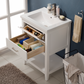 Design Element Cara 24" Single Sink Vanity - White S02-24-WT