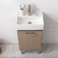 Design Element Stella 16.5" Single Sink Vanity - Oak S03-17-OAK