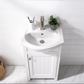 Design Element Marian 20" Single Sink Vanity - White S05-20-WT