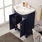 Design Element Marian 24" Single Sink Vanity - Blue S05-24-BLU