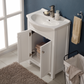 Design Element Marian 24" Single Sink Vanity - White S05-24-WT