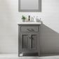 Design Element Cameron 24" Single Sink Vanity - Gray S09-24-GY