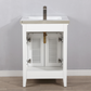Design Element Cameron 24" Single Sink Vanity - White S09-24-WT