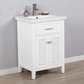 Design Element Cameron 24" Single Sink Vanity - White S09-24-WT
