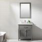 Design Element Cameron 30" Single Sink Vanity - Gray S09-30-GY