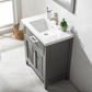 Design Element Cameron 30" Single Sink Vanity - Gray S09-30-GY