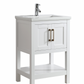 Design Element Alissa 24" Single Sink Vanity - White SPV02-24-WT