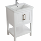 Design Element Alissa 24" Single Sink Vanity - White SPV02-24-WT