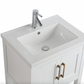 Design Element Alissa 24" Single Sink Vanity - White SPV02-24-WT