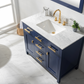 Design Element Valentino 42" Single Sink Vanity - Blue V01-42-BLU