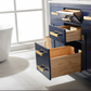Design Element Valentino 42" Single Sink Vanity - Blue V01-42-BLU